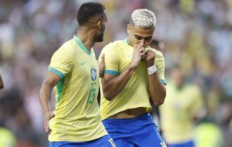 Brasil derrota México por 3 a 2 no penúltimo amistoso