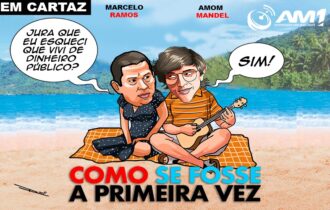 Marcelo alfineta Amom sobre dinheiro público