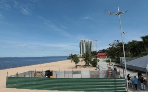 Orla da Ponta Negra terá rampa de acesso à praia