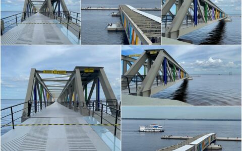 Prefeitura inaugura o Píer Turístico Manaus 355 neste domingo (9)