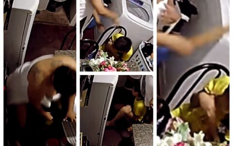 A sós com a madrasta, menina é espancada e arrastada pelo cabelo no bairro Compensa