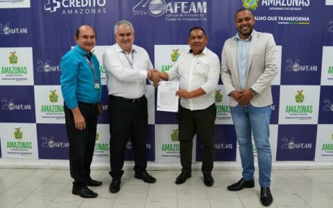 Afeam assina termo de parceria com Fundação Estadual dos Povos Indígenas para oferecer linha de crédito