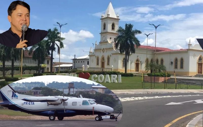 Em ano de eleição, Prefeitura de Coari contrata serviço milionário de táxi-aéreo