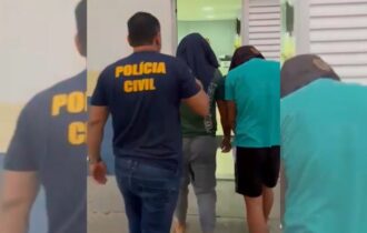 Polícia Civil prende dupla por tentativa de homicídio ocorrida em bar do bairro Coroado