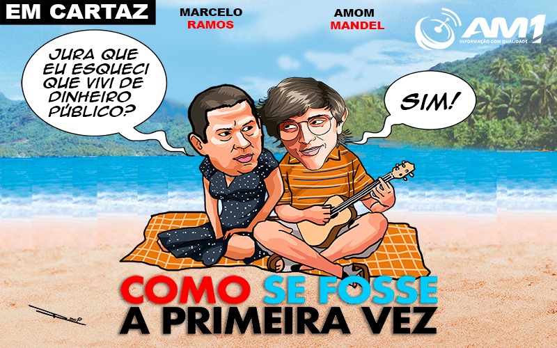 Marcelo alfineta Amom sobre dinheiro público