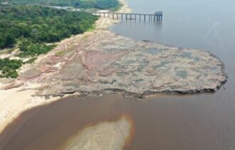 Rio Negro está a 21 centímetros de atingir a cota mínima já registrada