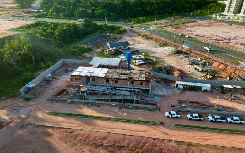 Prefeitura está construindo unidade de saúde porte 4 no Parque Mosaico