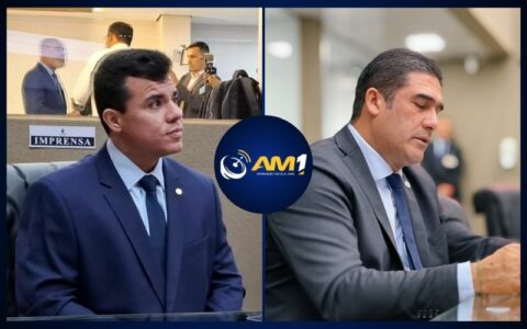 Deputados Wanderley Monteiro e Cristiano D’Ângelo ignoram a tribuna da Aleam