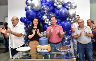 Cetam comemora 21 anos registrando a oferta de mais de 70 mil vagas em seis meses