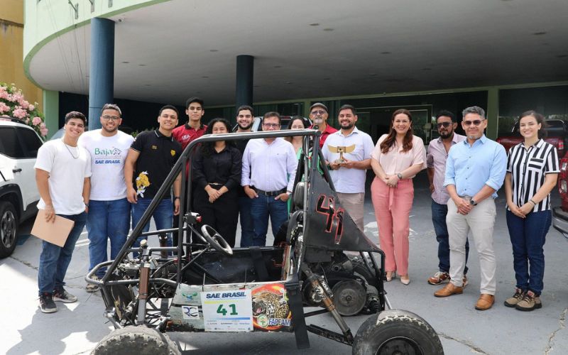 Equipe 'Baja UEA' é destaque em competições nacionais (Foto: Divulgação/Asscom/UEA)