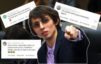 Internautas criticam Amom por não escolher lado político: 'em cima do muro'