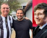 Alberto Neto pega carona com Bolsonaro para evento com presidente da Argentina