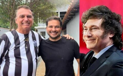 Alberto Neto pega carona com Bolsonaro para evento com presidente da Argentina
