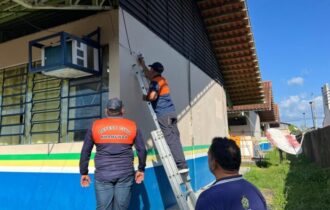 Defesa Civil do Amazonas instala medidor de qualidade do ar em Nhamundá