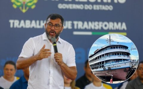 Wilson Lima mobiliza agentes de saúde e mergulhadores após incêndio em embarcação