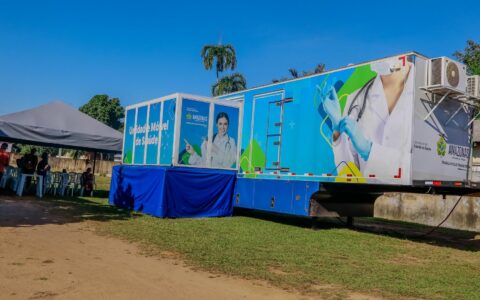 Carreta de Saúde estará em Iranduba na segunda-feira (8)