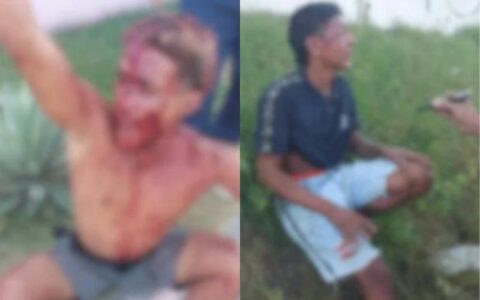 Passageiros da linha 014 reagem a assalto e agridem criminosos em Manaus