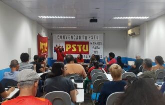 convenção municipal, PSTU, professor Gilberto Vasconcelos, prefeito de Manaus, AM1