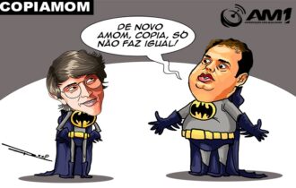 Mais uma vez, Roberto Cidade cutuca Amom por copiar ideias de posts de outros políticos