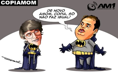 Mais uma vez, Roberto Cidade cutuca Amom por copiar ideias de posts de outros políticos