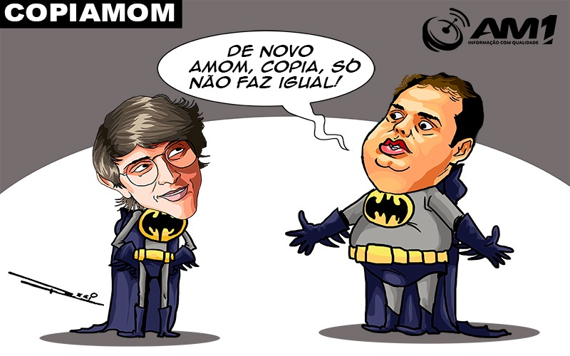 Mais uma vez, Roberto Cidade cutuca Amom por copiar ideias de posts de outros políticos