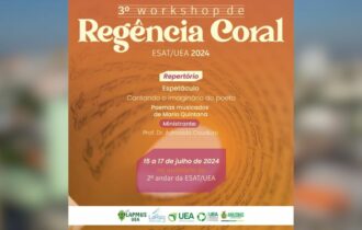 UEA realizará 3º Workshop de regência coral