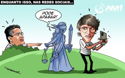 Amom perde para David na Justiça e deve retirar vídeo das redes sociais em que afronta o prefeito
