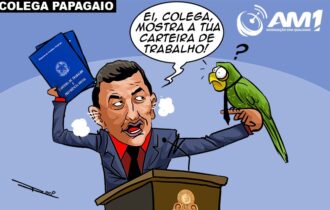 Sassá exibe carteira de trabalho e chama vereador de 'papagaio': 'só mente'