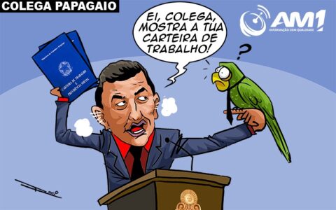 Sassá exibe carteira de trabalho e chama vereador de 'papagaio': 'só mente'