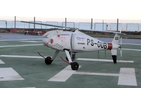 Petrobras testa voo em aeronave sem piloto para transporte de cargas