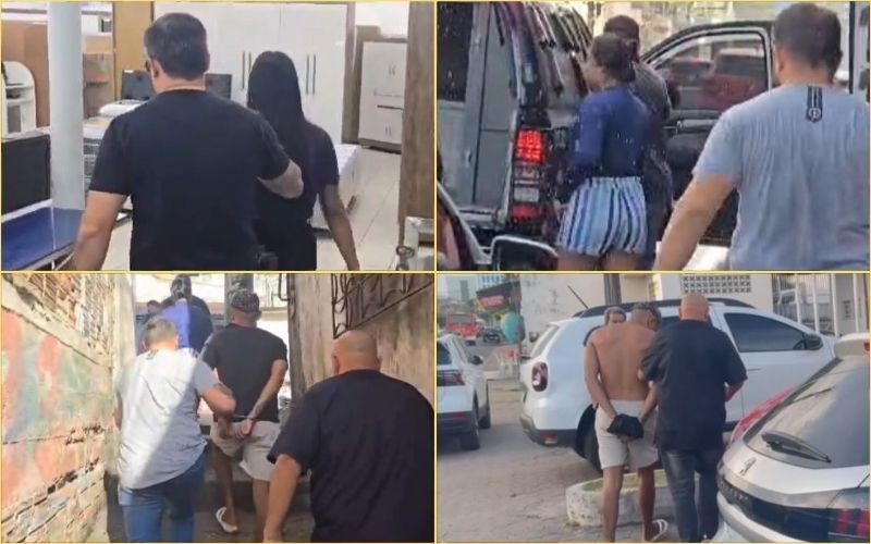 Polícia Civil prende quatro integrantes de grupo criminoso suspeito de roubos a lojas de eletrônicos em Manaus