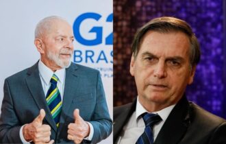 Bolsonaro critica presidente Lula