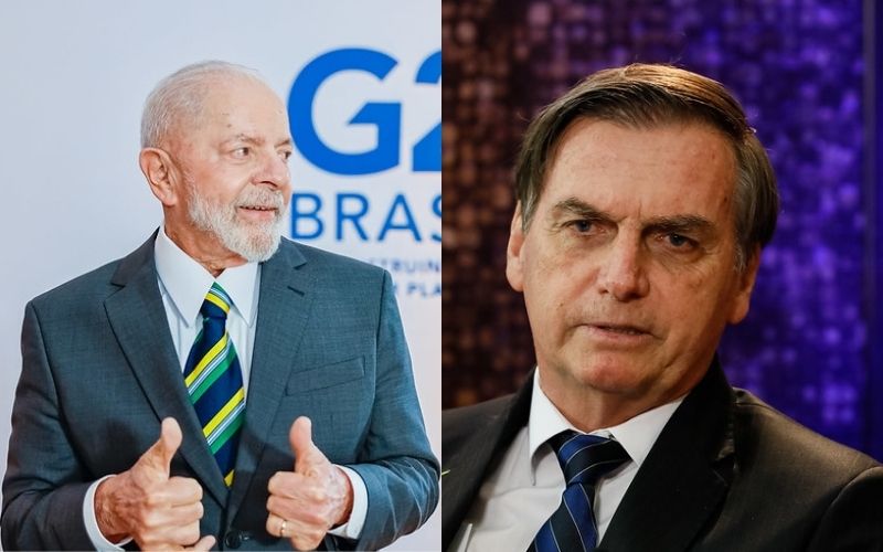 Bolsonaro critica presidente Lula