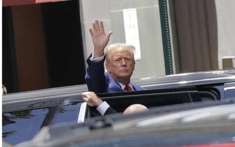 Trump é nomeado candidato republicano sem discursar e com curativo na orelha