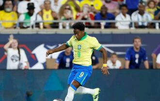 Copa América: Dorival confirma Endrick como titular diante do Uruguai