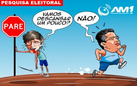 Enquanto David mantém liderança na disputa eleitoral, Amom 'desidrata'