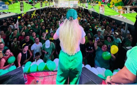 Em Anamã, Jéssica Conegundes lança candidatura para prefeitura na convenção do UB