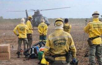 Durante período crítico, ICMBio destaca atuação de brigadistas no combate aos incêndios