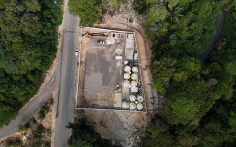 Obras da nova estação de tratamento de esgoto em Manaus estão 95% concluídas