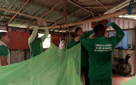 FVS reforça importância do uso de mosquiteiros para prevenção da malária