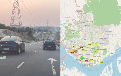Manaus amanhece com qualidade do ar ruim e preocupa moradores