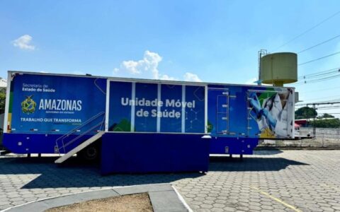 Carreta da Saúde do Governo do Amazonas retoma atendimentos em Manaus