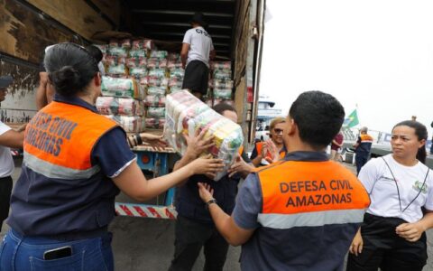 Mais de 496 toneladas de alimentos já foram enviadas para cidades afetadas pela estiagem