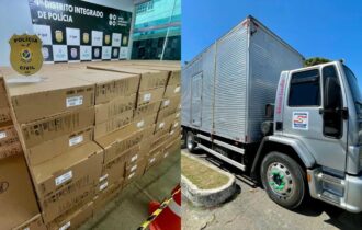 Pirataria: Equipamentos eletrônicos avaliados em mais de R$ 2 milhões são apreendidos