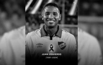 Juan Izquierdo estava no auge da carreira e acompanhou nascimento do filho há 10 dias