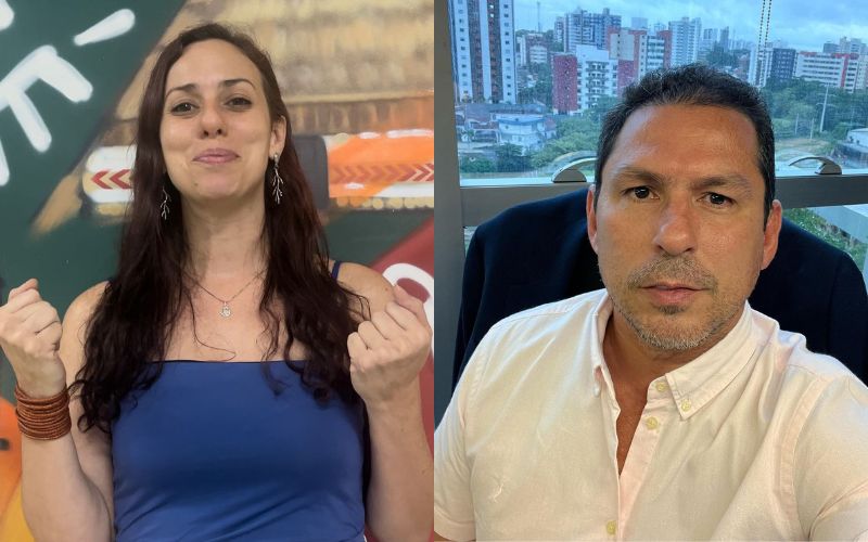Marcelo Ramos tira Natália Demes da jogada e garante apoio do PSoL (Foto: Reprodução/Redes Sociais Natália Demes e Marcelo Ramos) Marcelo Ramos ‘tira’ mais uma mulher da jogada para disputar a prefeitura