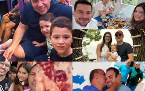 Prefeituráveis fazem homenagens aos pais e filhos nas redes sociais
