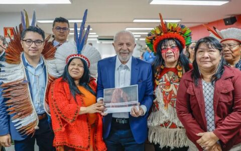 Lula se reúne com lideranças indígenas Guarani-Kaiowá de MS