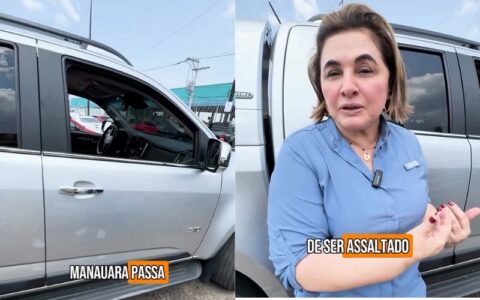 Seffair afirma que teve objetos furtados de dentro do carro no Centro de Manaus