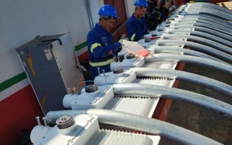 Governo do Amazonas inicia implantação de LED em Caapiranga